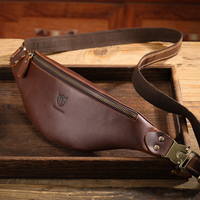 BULLCAPTAIN Genuine Leather Men