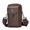BULLCAPTAIN Genuine Leather Men