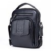 BULLCAPTAIN Genuine Leather Messenger Bag for Men Adjustable Shoulders Sling Crossbody Bags for Travel Work Business Han