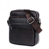 BULLCAPTAIN Mens Bag Genuine Leather Fashion Men Small Flap Shoulder Crossbody Bags Bussiness Casual Men