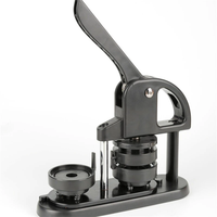 Button Maker 25/32/58 Pin Maker DIY Button Badge Maker with Button Parts Ergonomic Arc Handle Punch Press Kit Button Mak