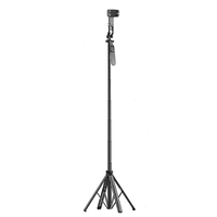 C16 AI Smartphone Gimbal Stabilizer with Auto Face Tracking 360° Rotation Anti-Shake Portable Quadrapod Remote Control f