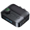 C68 bluetooth Adapter Transmitter Receiver 2 In 1 with Digital Display AUX USB TF Card Support HiFi Lossless Audio Wirel