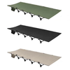 Camping Cots for Adults Lightweight 7075 Aluminum Folding Bed,  150kg Load Capacity Folding Marching Bed with Storage Bag