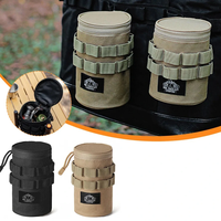Camping Storage Bag S/L Lightweight Accessories Bag With Hanging Holes Lights Storage Bag With Handle Camping Accessorie