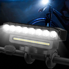 Cansses 3 in 1 4000mAh Battery Bike Headlight 6 Light Modes USB Fast Charging Waterproof Power Bank Phone Bicycle Front