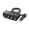 Car Charger with 3 USB Ports PD Fast Charging Independent Switch PD Smart Fast Charging 120W Converter Charger
