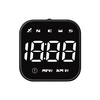 Car HUD Head-up Display Car GPS Universal Multi-function Speedometer Compass HD Smart Display USB Rechargeable