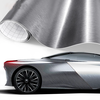 Car Interior Sticker 3D Metallic Silver Film Electroplating30cm*150cm Car Stickers Matt Brushed Aluminum Vinyl Wrap Fi