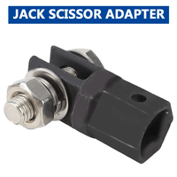 Car Jacks Lifting Equipment with 1/2 Inch Drive Impact Wrench Tools Scissor Jack Adaptor For 1/2-Inch Drive Or Impact Wr