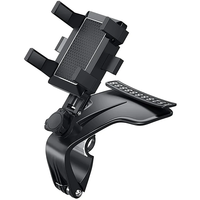 Car Mobile Phone Holder Car Dedicated Instrument Panel Fixed Rearview Mirror Car Navigation Number Plate Support Car Das