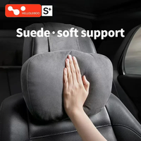 Car Neck Pillow Seat Waist Pillow Four Seasons Memory Foam Universal Adjustable Car Headrest Neck Support Seat Soft Cush