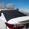 Car Snow Cover 600D Oxford Fabric Sunshade Winter Waterproof Windshield Car Cover
