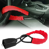 Car Steering Wheel Buckle Lock Anti-theft Safety Locks Universal Auto Seat Belt Buckle Lock
