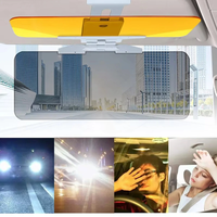 Car Sun Visor Anti-Glare Mirror Adjustable Sunscreen Adjustable UV Protection Polarized Sun Visor Clear Vision