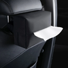 Car Tissue Box Holder PU Leather Car Center Console Armrest Napkin Box Sun Visor Back Seat Tissue Box With Fixed Strap