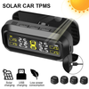 Car TPMS Sensors Tire Pressure Monitoring System Tyre On Board Computer Diagnostic Solar/USB Off Road 4x4 Automobile Acc