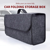 Car Trunk Organizer Storage Bag Anti Slip Compartment Boot Storage Organizer ToolStorage Bag Trunk Organizer Soft Felt
