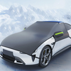 Car Windshield Frost Cover Winter Car Window Snow Anti UV Block Extended Engine Hood Full Car Cover for Four Seasons