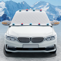 Car Windshield Snow Cover Automobile Anti Freeze Windshield Covers Magnetic Front Window Sun Shade Thickened Protector