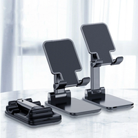 CCT9 Universal Folding Telescopic Desktop Mobile Phone Tablet Holder Stand for iPad Air for iPhone 12 XS 11 Pro POCO X3