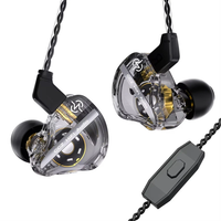CCZ DC01 Pro Wired Earphone 3.5mm Jack Earbuds Deep Bass Intelligent Noise Cancelling HiFi Monitor with Detachable Audio