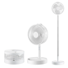 Changhong Folding Telescopic Fan with Remote Control Household Silent4-Speed Adajustable Electric Fan for Home Dormito