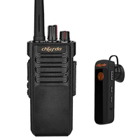 Chierda CDA8 Plus 10W DMR Digital Walkie Talkie High Power Long Range IP67 Waterproof Bluetooth 2900mAh Battery FCC CE C