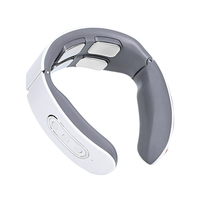 CHIGO 4-Head Neck Massager TENS Muscle Neck Massager Wireless Electric Neck Massager Device 6 Massage Modes 9 Strength L