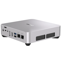 CHUWI AuBox Mini PC AMD Ryzen 7 8745HS Octa Core 16 Threads 16GB DDR5 512GB SSD WIFI6 BT5.3 Dual 2.5G LAN Quad Screen Ou