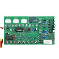 Circuit Four-in-One Practice Board Kit 9V Power Supply Multi-functional PCB Board Electronic Components Voice-Controlled