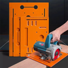 Circular Saw Base Plate Circular Saw Guide Rail Bottom Plate Bakelite 28x15cm 28x20cm 28x25cm Laser Scale Adjustable Lea