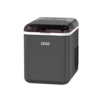 CKGO-i5 Ice Maker Wifi Connection App ControlAdjustable Ice Size Automatic Cleaning Touch Button With LED Display