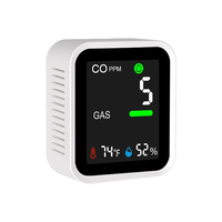 CO Combustible Gas Monitor Real Time Carbon Monoxide GAS Monitoring Plug In Design Portable Multifunction Safety Alert S