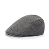 Collrown Men Beret Cap Adjustable Cotton Flat Cap Retro Duck Tongue Cap Warm Forward Cap Driving Hat Newsboy Hats