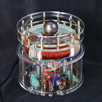 Columbus Egg Rotating Magnetic Field Model 220V Copper Coil Acrylic Structure Scientific Demonstration Tesla Theory Disp