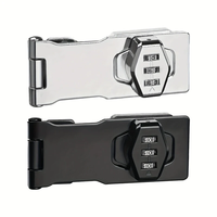 Combination Lock Mechanical Zinc Alloy 1000 Combinations Keyless Entry for Cabinets Drawers Mailboxes Lockers Rust-Resis