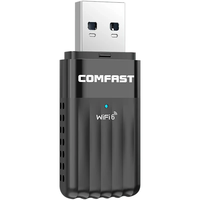 COMFAST CF-943AX USB 900M Wireless Network Card Free-driver WiFi Card 2.4G/5GHz Dual Band Network Card 802.11ax USB WIFI