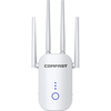 COMFAST CF-WR758AC 2.4G/5G Wireless WiFi Range Extender 1200Mbps Dual Band Repeater WiFi Booster with 4 Ethernet Antenna