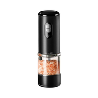 Comfook Automatic Salts and Pepper Mill Rechargeable Electric Condiment Grinder Adjustable Coarseness For Pepper Coffee