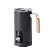 Comfook Electric Milk Frother for Hot & Cold Foam 5-Mode Coffee Foamer with 65°C Heating Quiet Operation Non-Stick Cup 3