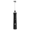Comfook Rechargeable Handheld Milk Frother with 3 Speed Settings 3 Whisk Heads for Coffee,  Egg & Baking