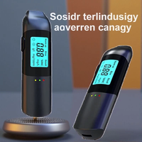 Compact Car Breath Tester with High Precision Alcohol Meter and Digital Screen for Safe Driving