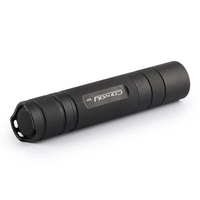 Convoy S2+ Black XM-L2 7135*8 Orange Peel EDC Flashlight,  Stong Light Powerful Compact. Ideal for Outdoor Adventure