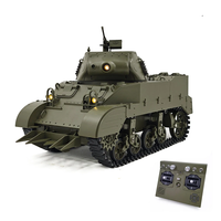 Coolbank M8 G2079 1/16 2.4G RC Tank Simulated Sound Light Smoke Two Speed Vehicle Models RTR