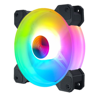 COOLMOON 120mm CPU Fan RGB 6PIN Colorful Lamp 12CM Radiator Cooler Mute PC 5VDC 12VDC ARGB Hydraulics Bearings Ventilado