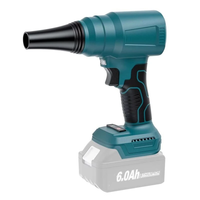 Cordless High-Speed Electric Air Blower 85, 000 RPM Powered by 18V Battery for DIY Cleaning and Outdoor Use