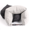 Cotton Multifunctional Travel Pillow Chin Shoulder Lumbar and Leg Support for Adult Airplane Traveling Bus Train and Off
