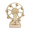 Creative Electric Ferris Wheel Wooden DIY Science Set Puzzle Educational Scientific Experiments Early Education Toys for