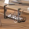 Creative Under-Desk Cable Organizer Socket Wire Storage Fixed Artifact Under-Desk Cable Organizer Data Wire Storage Rack